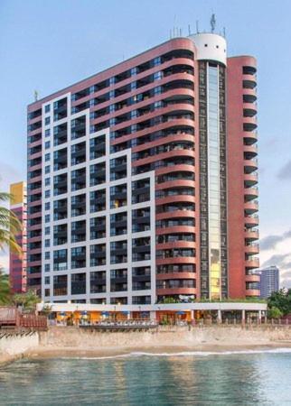 Flat Iate Plaza Na Beira Mar Com Vista Mar Apartment Fortaleza  Bagian luar foto